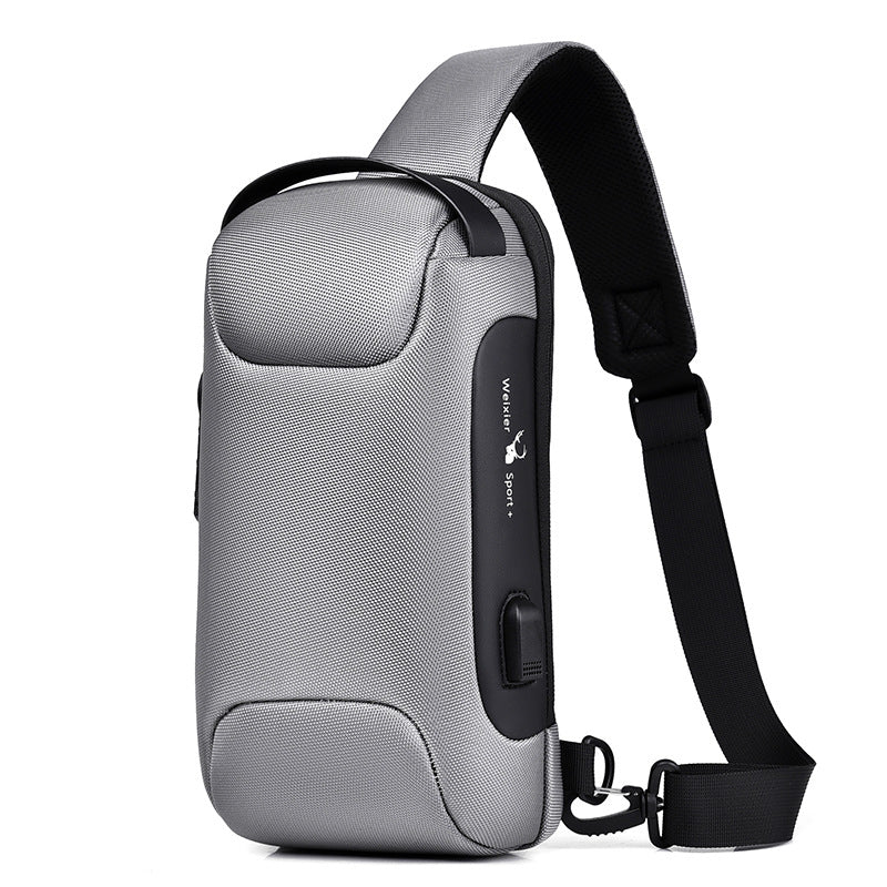 Waterproof USB Anti-Theft Oxford Crossbody Bag (view 13)