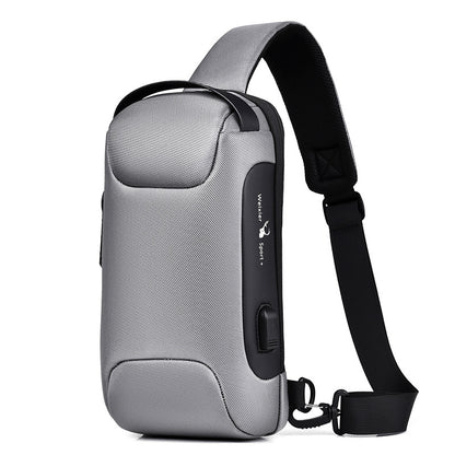 Waterproof USB Anti-Theft Oxford Crossbody Bag (view 13)