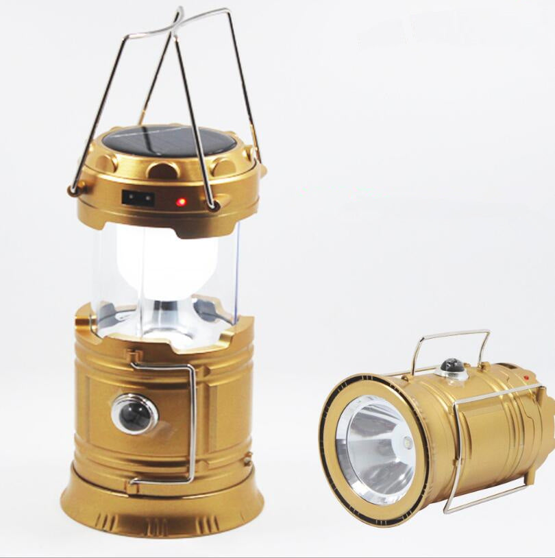 Collapsible Solar & USB LED Camping Lantern – 2W (view 10)