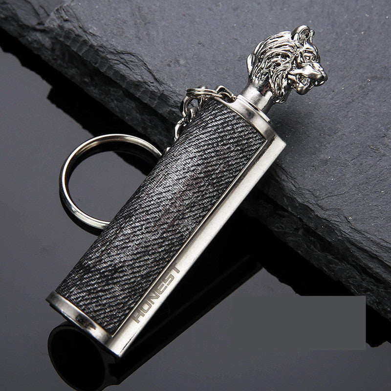 Metal Keychain Flint Lighter – EDC Survival Multi-Tool (view 9)