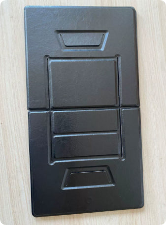 Foldable Plastic Laptop Stand – Adjustable Height 45.5cm (view 3)