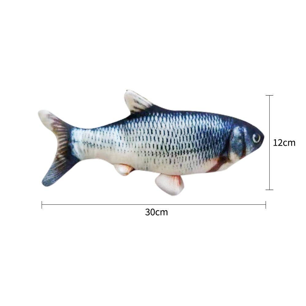 Electric Jumping Fish Cat Toy – USB Rechargeable 30cm (view 3)