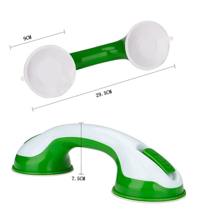 Bathroom Suction Cup Safety Handrail – Anti-Slip Grab Bar (view 2)