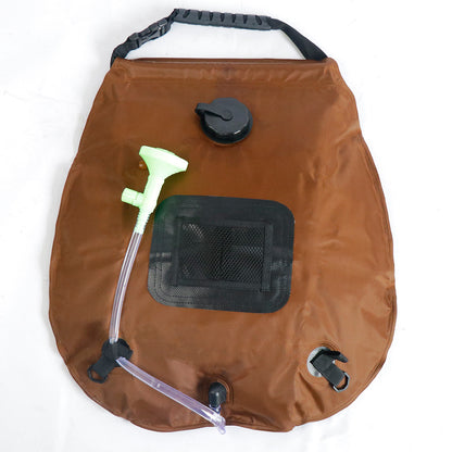 Solar Camping Shower Bag – 20L PVC with Thermometer (view 6)