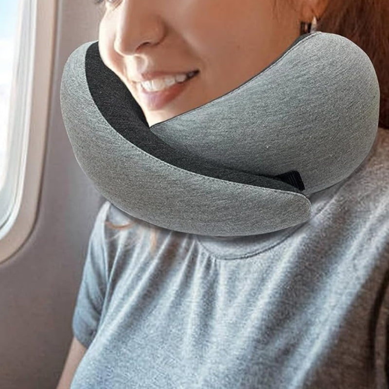 Memory Foam U-Shape Travel Neck Pillow – Compact (view 6)