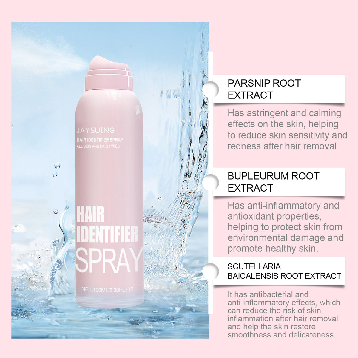 Dermaplaning Prep Spray – Hydrating Skin Mist 100ml (view 5)