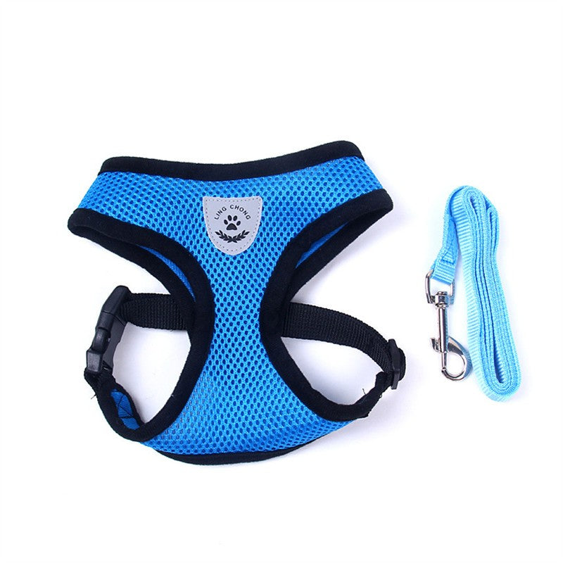 Breathable Mesh Pet Car Seat Belt & Leash (view 10)