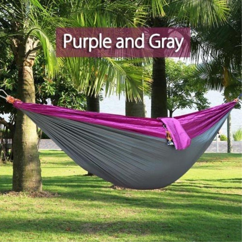 Portable 210T Nylon Parachute Camping Hammock 270x140cm (view 27)