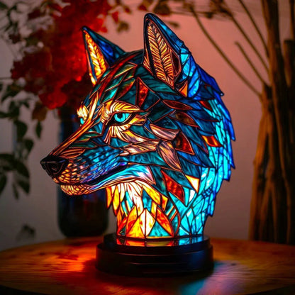 3D Animal Night Light Desk Lamp – Resin USB Table Lamp (view 4)