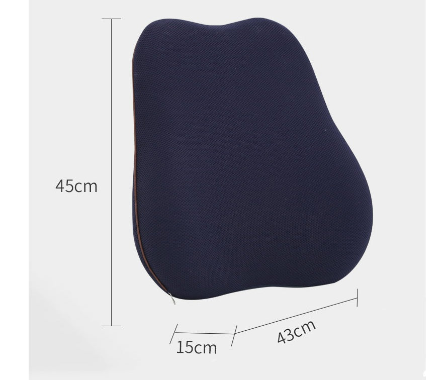 Memory Foam Lumbar Cushion – Spandex Cover 45x32x18cm (view 4)
