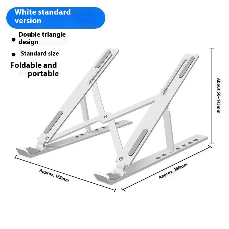 Aluminium Alloy Folding Laptop Stand – 16 & 18 Inch (view 2)