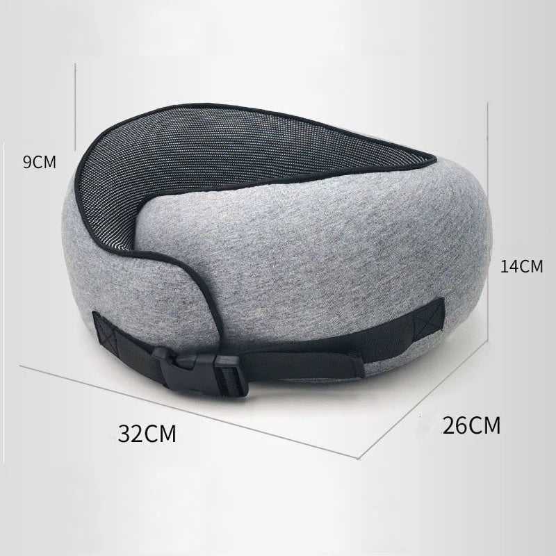 Memory Foam U-Shape Travel Neck Pillow – Compact (view 4)