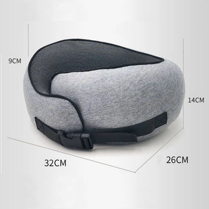 Memory Foam U-Shape Travel Neck Pillow – Compact (view 4)