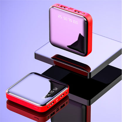 Portable Mirror Power Bank – 10000mAh Multi-USB (view 8)