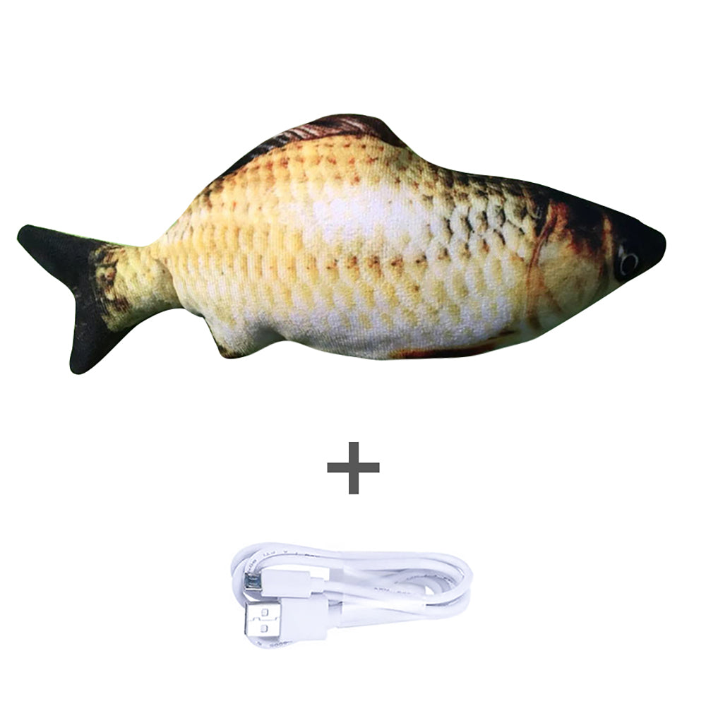 Electric Jumping Fish Cat Toy – USB Rechargeable 30cm (view 13)