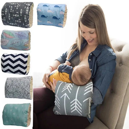 Baby Nursing Arm Pillow – Cotton Breastfeeding Cushion