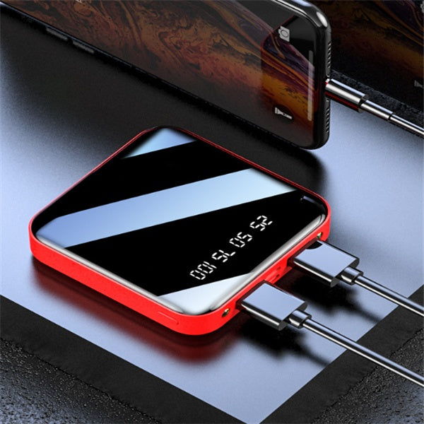Portable Mirror Power Bank – 10000mAh Multi-USB (view 6)