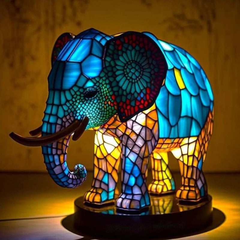 3D Animal Night Light Desk Lamp – Resin USB Table Lamp (view 7)