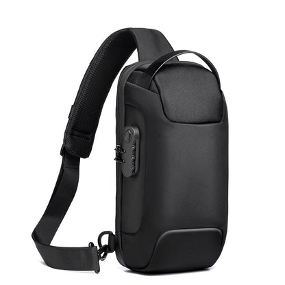 Waterproof USB Anti-Theft Oxford Crossbody Bag (view 4)