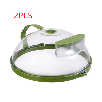 Microwave Splashproof Food Cover – High-Temp PC Lid 26cm (view 3)