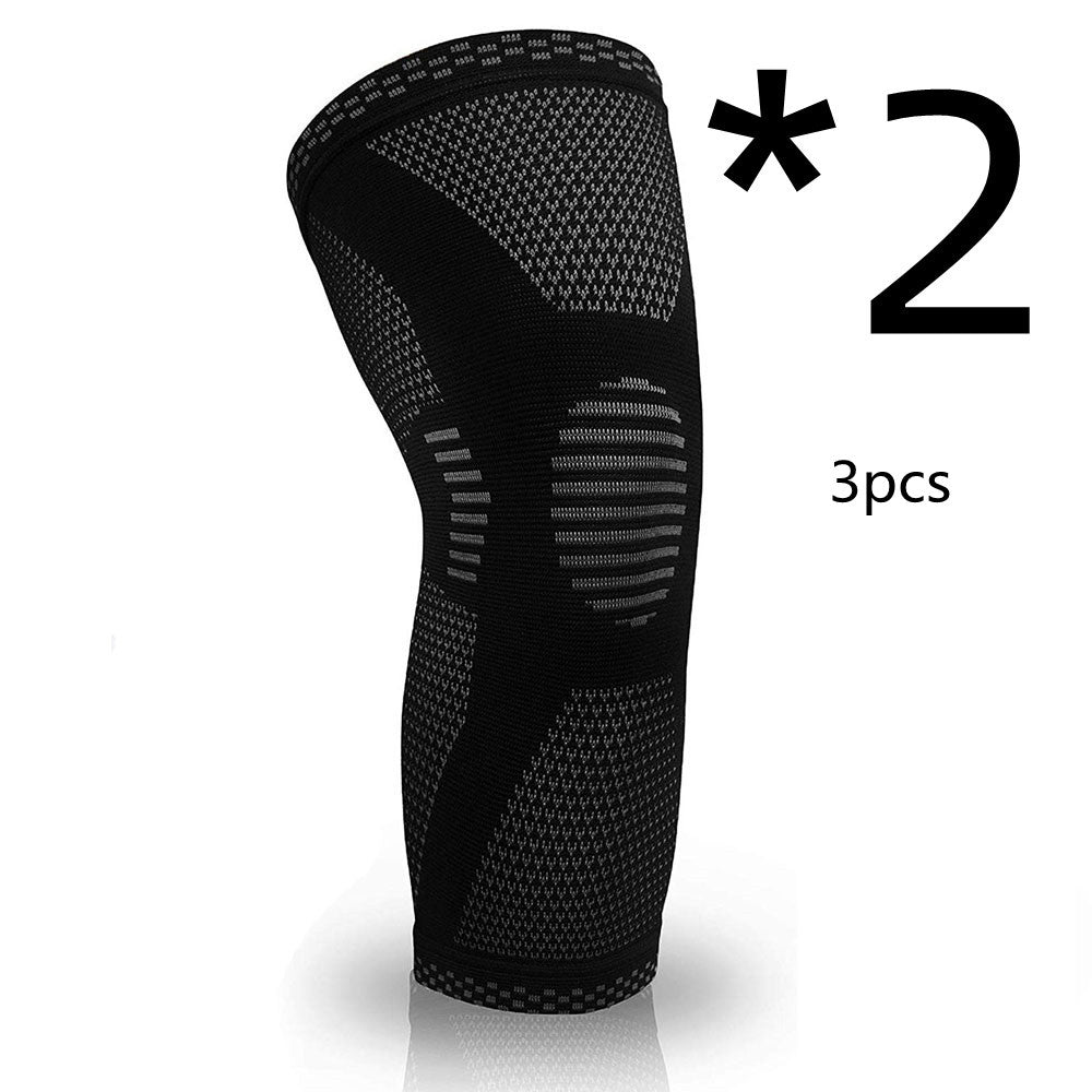 Knitted Sports Knee Pads – Nylon Support for Adults (view 7)