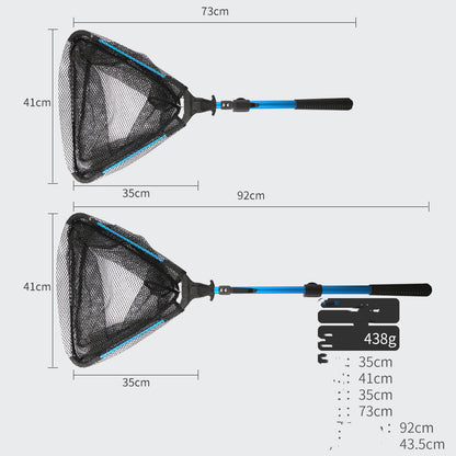 Aluminium Alloy Retractable Folding Fishing Net (view 3)