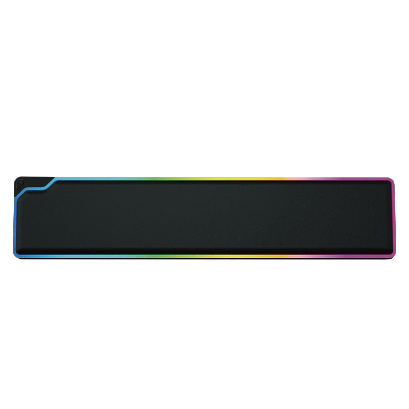 RGB Luminous Keyboard Wrist Rest – Cowhide, Waterproof (view 4)