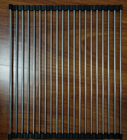 Folding Stainless Steel Kitchen Sink Drain Rack (view 10)