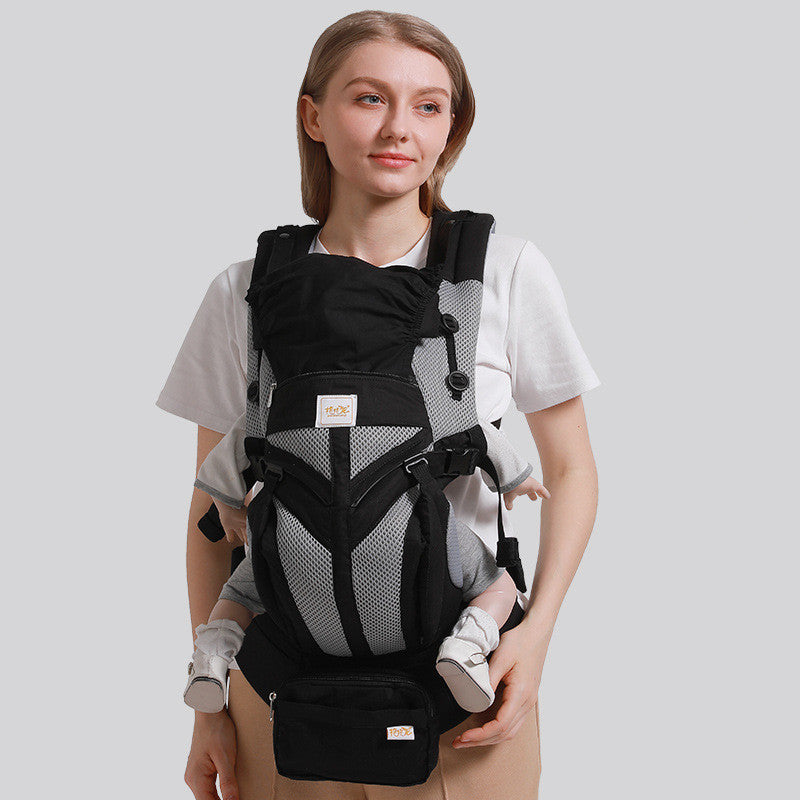 Front & Back Baby Carrier – Cotton, 0–48 Months (view 4)