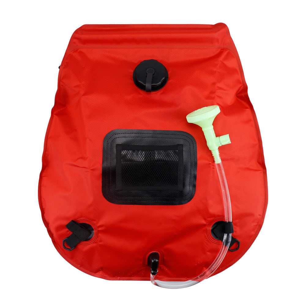 Solar Camping Shower Bag – 20L PVC with Thermometer (view 7)
