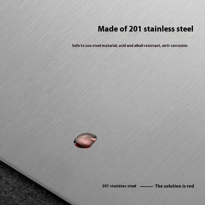 Stainless Steel Cutting Board – Anti-Mould Kitchen Mat (view 3)