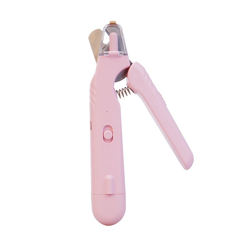 2-in-1 LED Pet Nail Clipper & Grinder – USB Rechargeable (view 3)