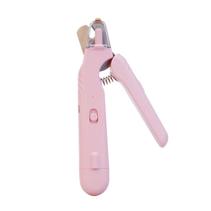 2-in-1 LED Pet Nail Clipper & Grinder – USB Rechargeable (view 3)