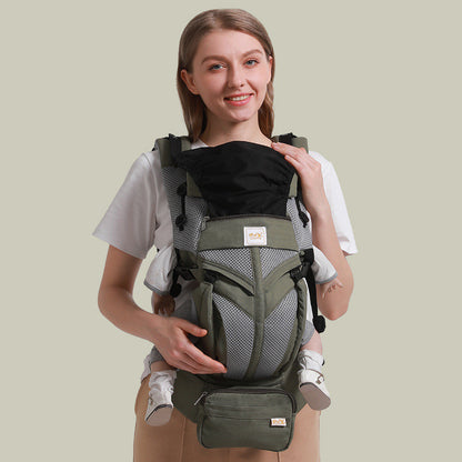 Front & Back Baby Carrier – Cotton, 0–48 Months (view 3)