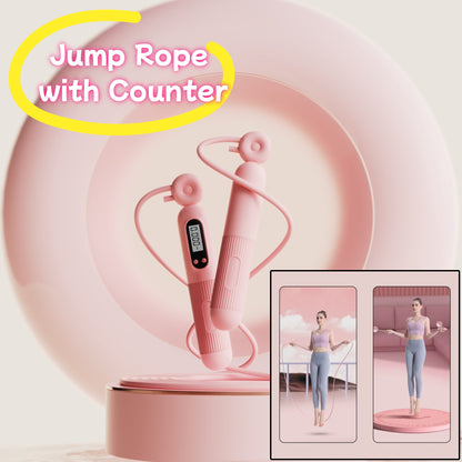 Smart Jump Rope with Calorie Counter – Adjustable