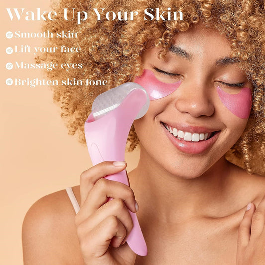 Facial Ice Roller Massager – Cooling Skin Tool