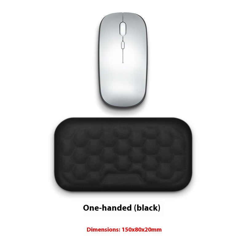 RGB Luminous Keyboard Wrist Rest – Cowhide, Waterproof (view 2)