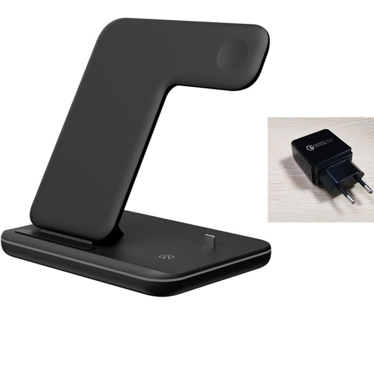 3-in-1 Wireless Charger Stand for Phone, Watch & Earphones (view 11)