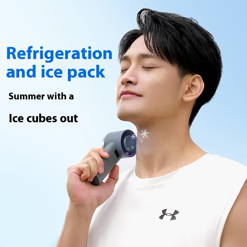 USB Handheld Ice Compress Cooling Fan – Brushless Motor (view 5)
