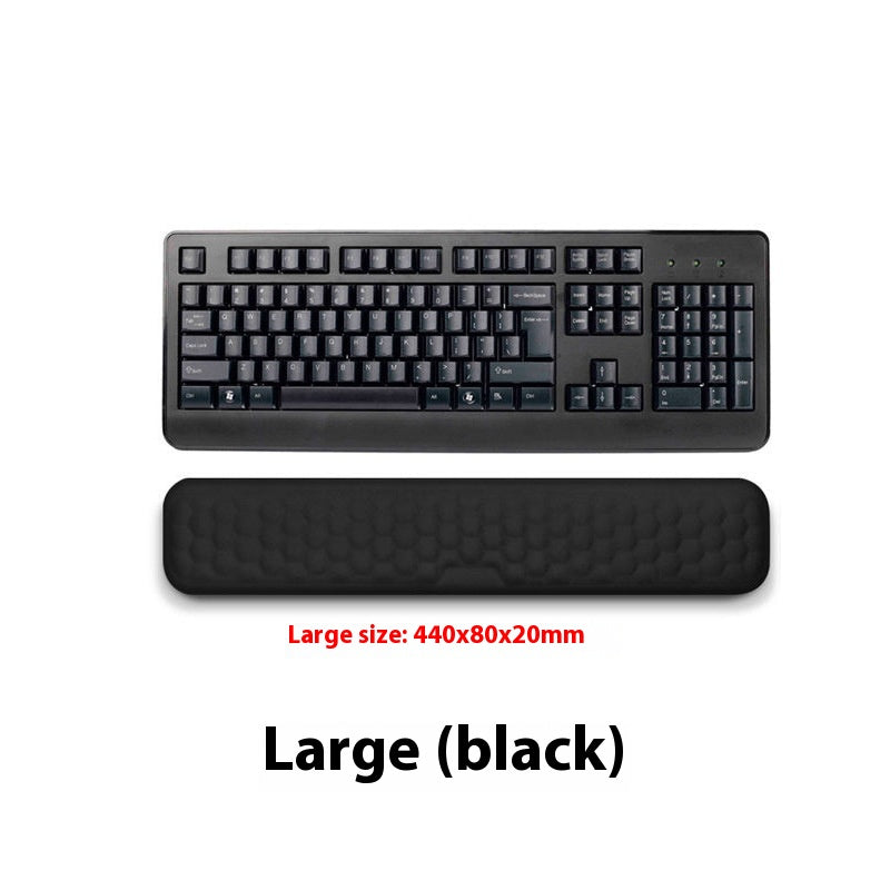 RGB Luminous Keyboard Wrist Rest – Cowhide, Waterproof (view 8)