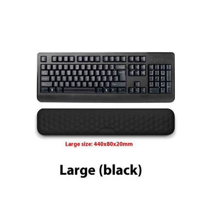 RGB Luminous Keyboard Wrist Rest – Cowhide, Waterproof (view 8)