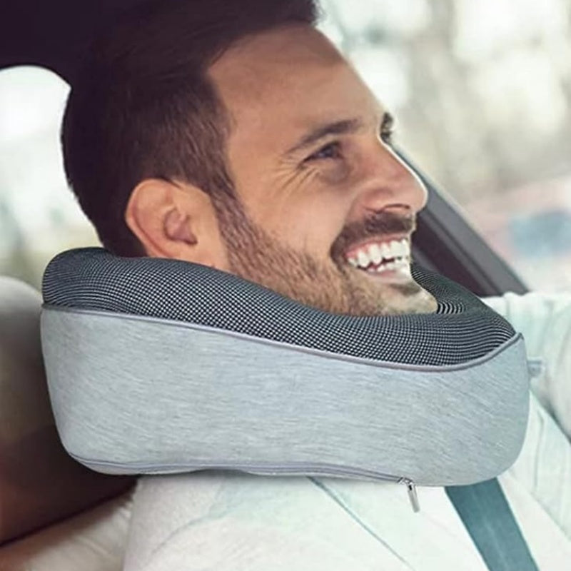 Memory Foam U-Shape Travel Neck Pillow – Compact (view 2)