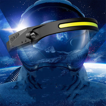 USB Rechargeable COB LED Headlamp – Wave Sensor 350lm (view 9)