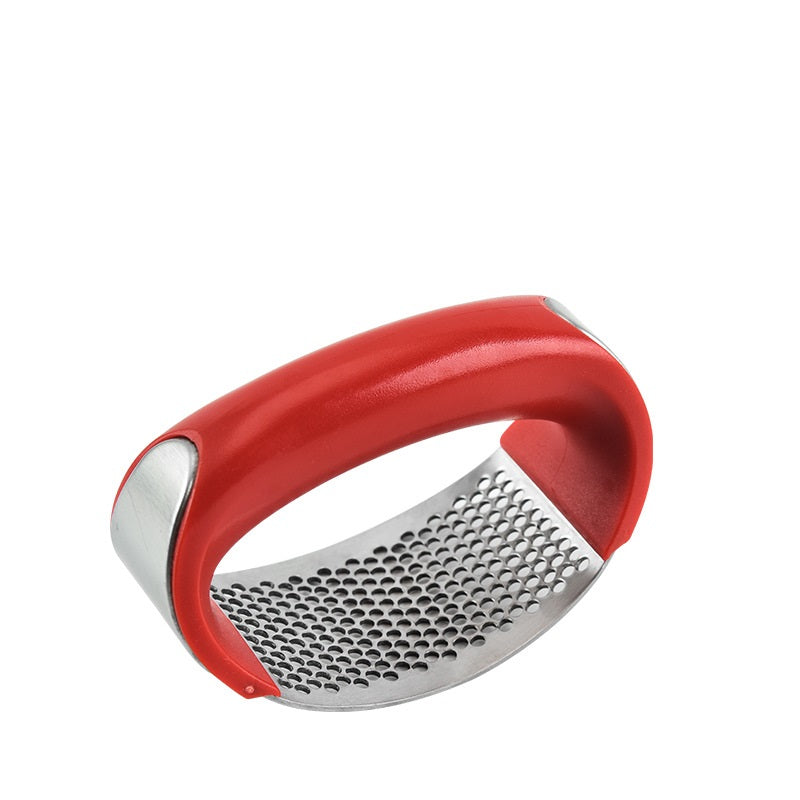 Stainless Steel Garlic Press – Non-Slip Ergonomic Handle (view 9)