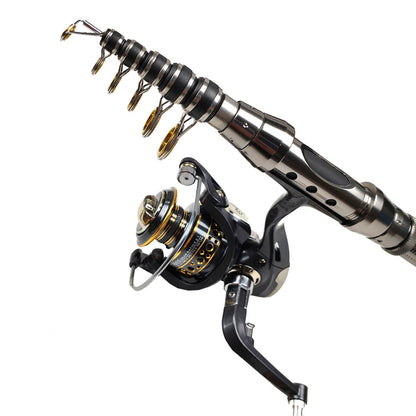 Carbon Telescopic Sea Fishing Rod – 2.1m to 3.0m