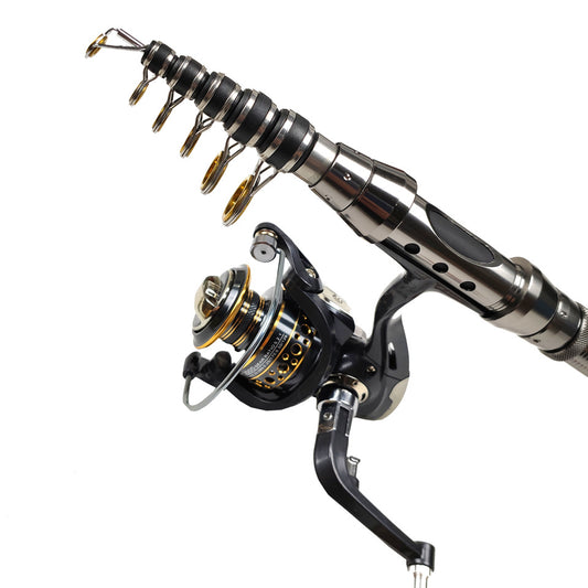 Carbon Telescopic Sea Fishing Rod – 2.1m to 3.0m