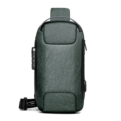Waterproof USB Anti-Theft Oxford Crossbody Bag (view 5)