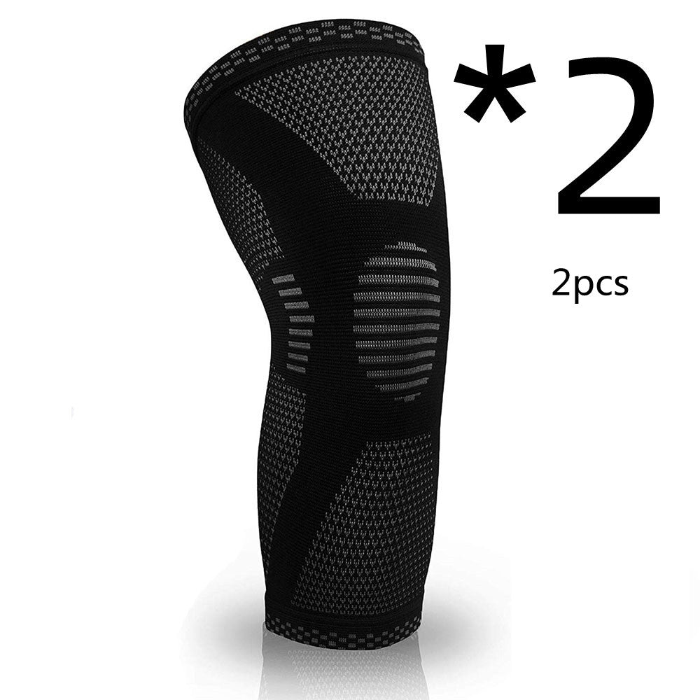 Knitted Sports Knee Pads – Nylon Support for Adults (view 6)