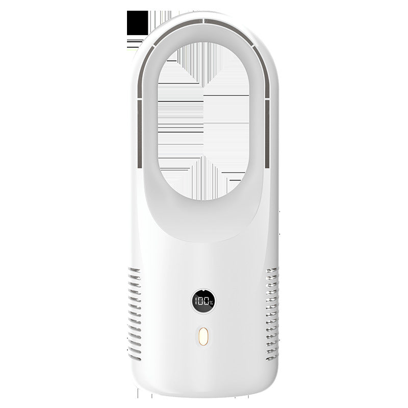 Bladeless Desktop Fan – USB Rechargeable with LED Display (view 9)