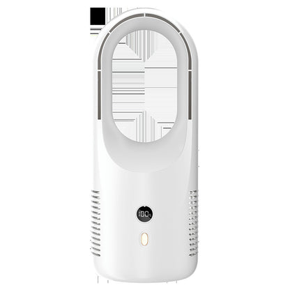 Bladeless Desktop Fan – USB Rechargeable with LED Display (view 9)